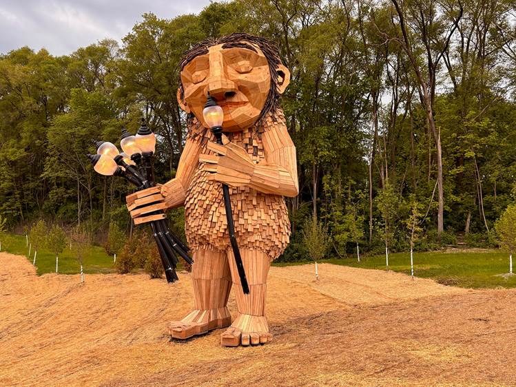 Thomas Dambo, Wauwatosa, Mama Rose, Nature