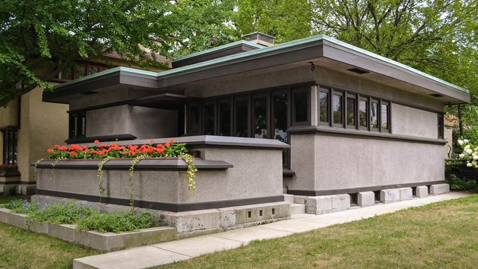 Frank Lloyd Wright Burnham Block home, Wisconsin, Road trip, trail, Milwaukee
