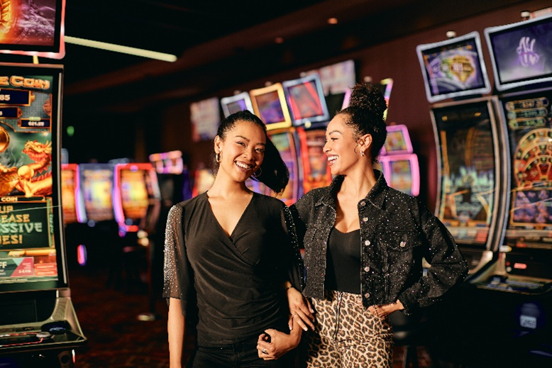 Bachelorette party, Potawatomi Casino Hotel, Night out, Girls Night, Slot Machines