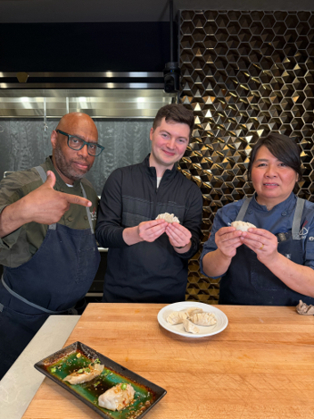Potstickers, Chefs Choice, Potawatomi Casino Hotel, Chef Sue