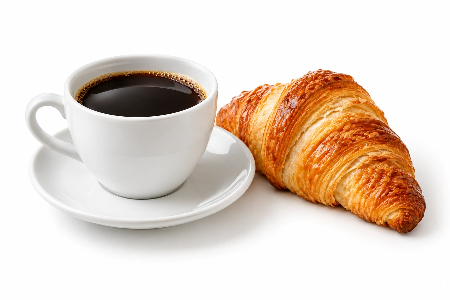 One drip coffee & pastry
