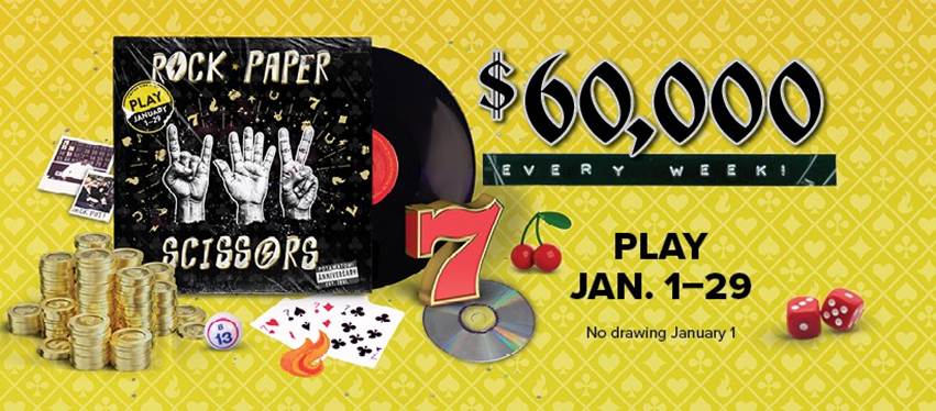 January Promotion, Potawatomi Casino Hotel, Casino