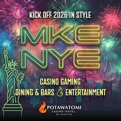 Potawatomi Casino Hotel, Casino, NYE